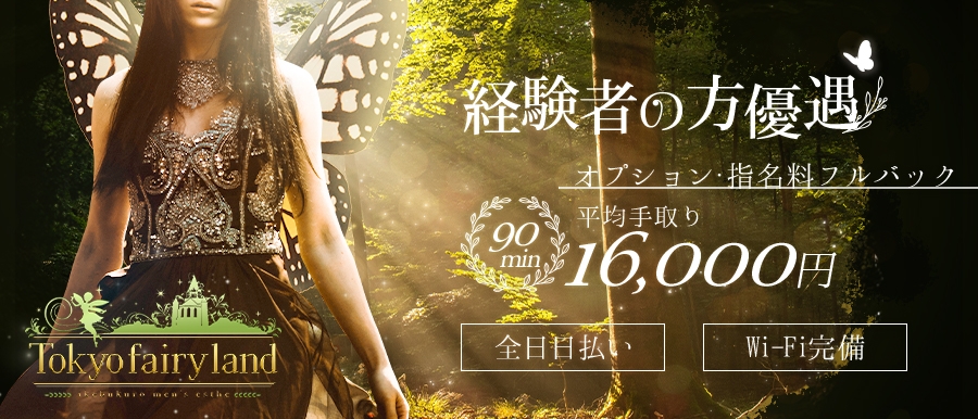 東京メンズエステTokyo fairy landのバナー画像